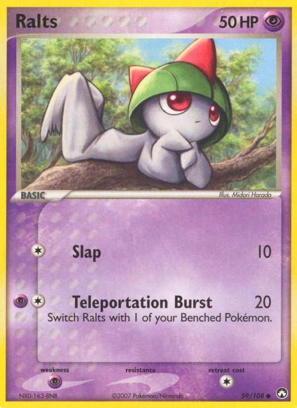 Pokemon | Ralts (59/108) [EX: Power Keepers] | The Nerd Merchant