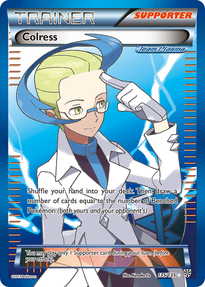 Pokemon | Colress (135/135) [Black & White: Plasma Storm] | The Nerd Merchant