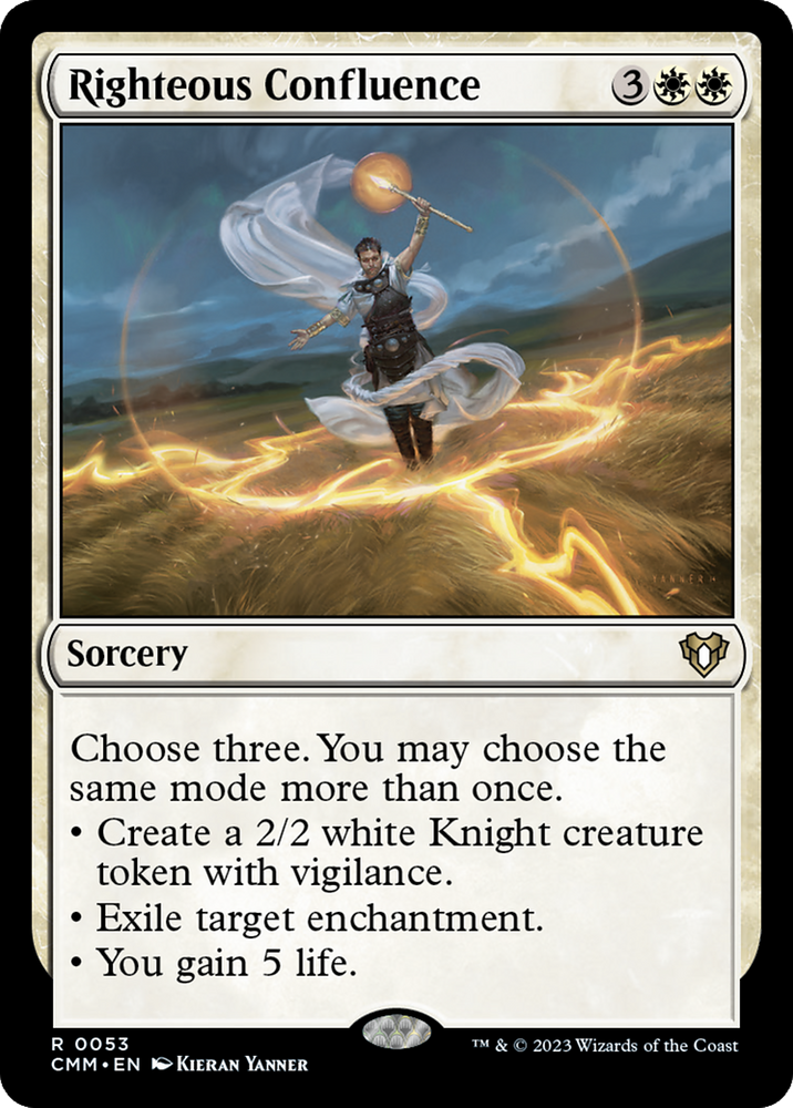 Magic | Righteous Confluence [Commander Masters] | The Nerd Merchant