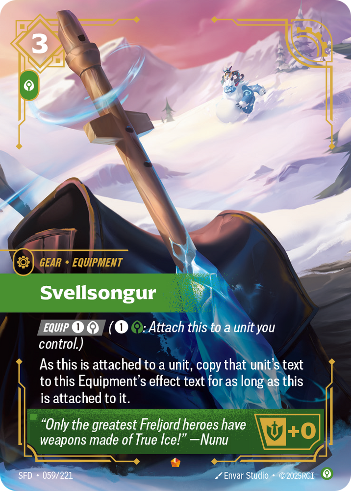 Svellsongur (Foil) - Spiritforged #59