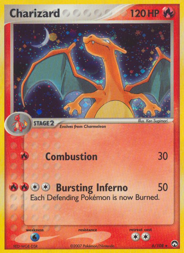 Pokemon | Charizard (6/108) [EX: Power Keepers] | The Nerd Merchant