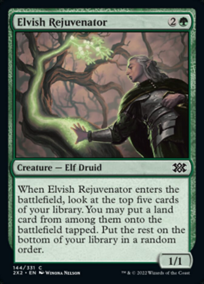 Magic | Elvish Rejuvenator [Double Masters 2022] | The Nerd Merchant
