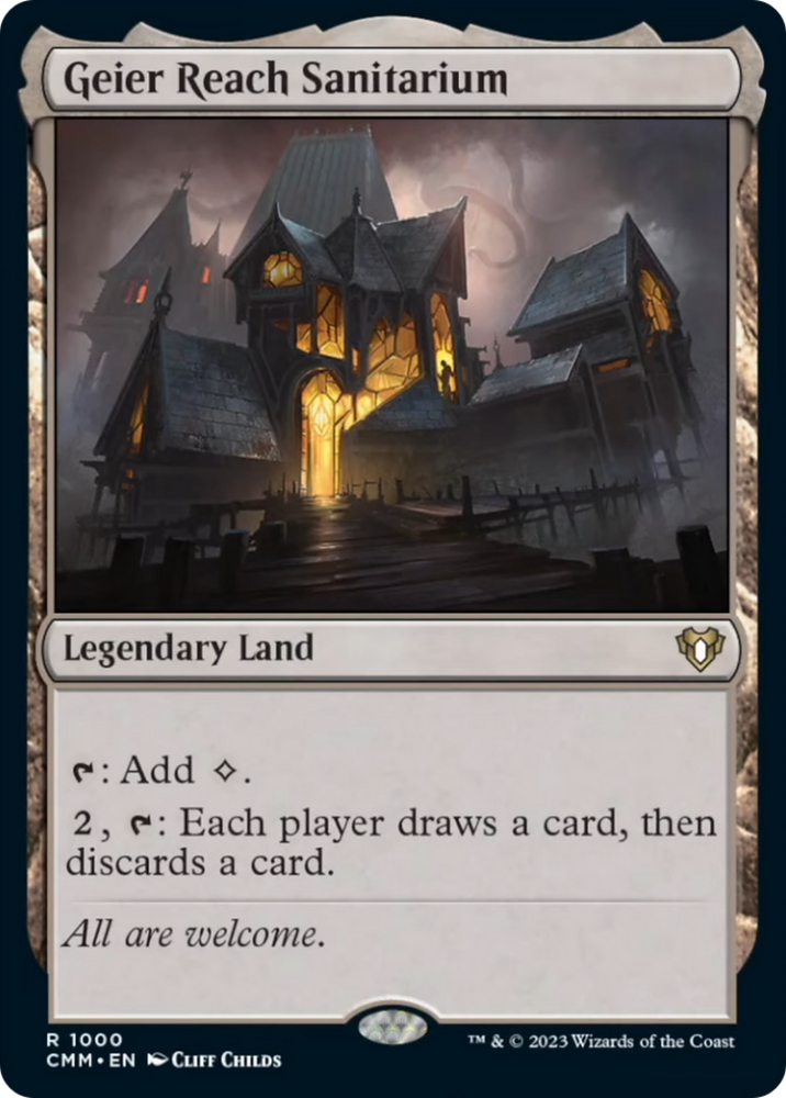 Magic | Geier Reach Sanitarium [Commander Masters] | The Nerd Merchant