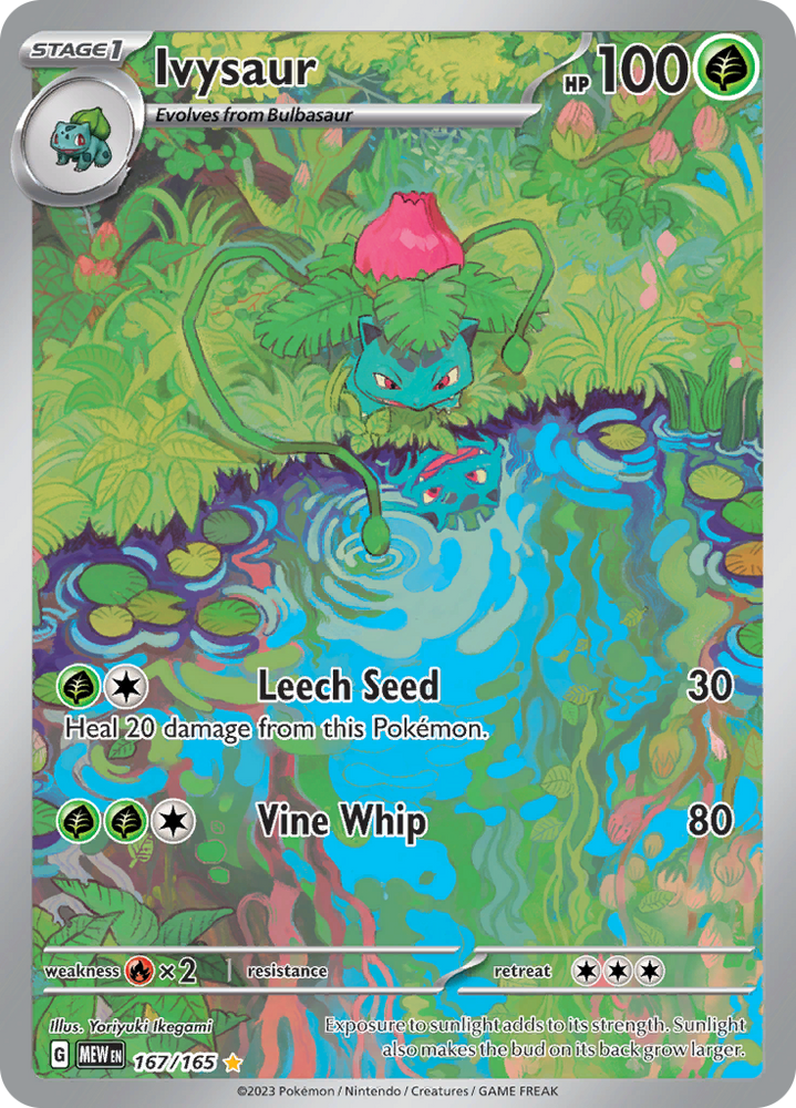 Pokemon | Ivysaur (167/165) [Scarlet & Violet 151] | The Nerd Merchant