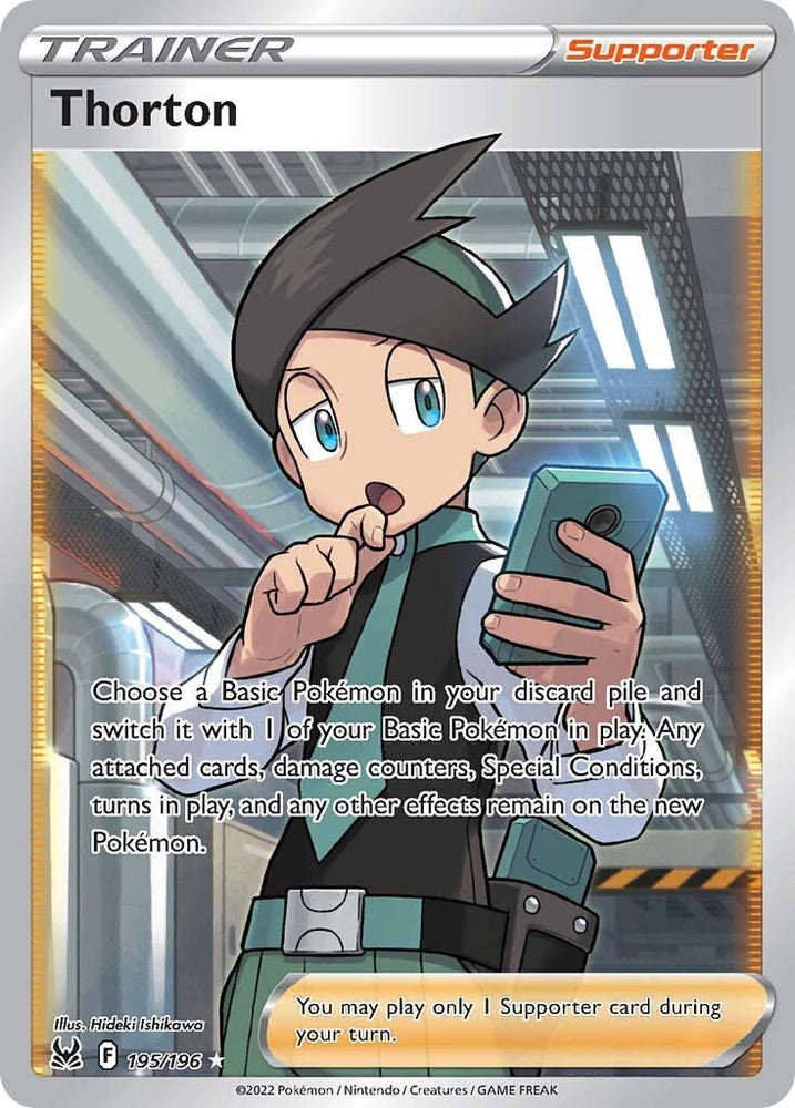 Pokemon | Thorton (195/196) [Sword & Shield: Lost Origin] | The Nerd Merchant