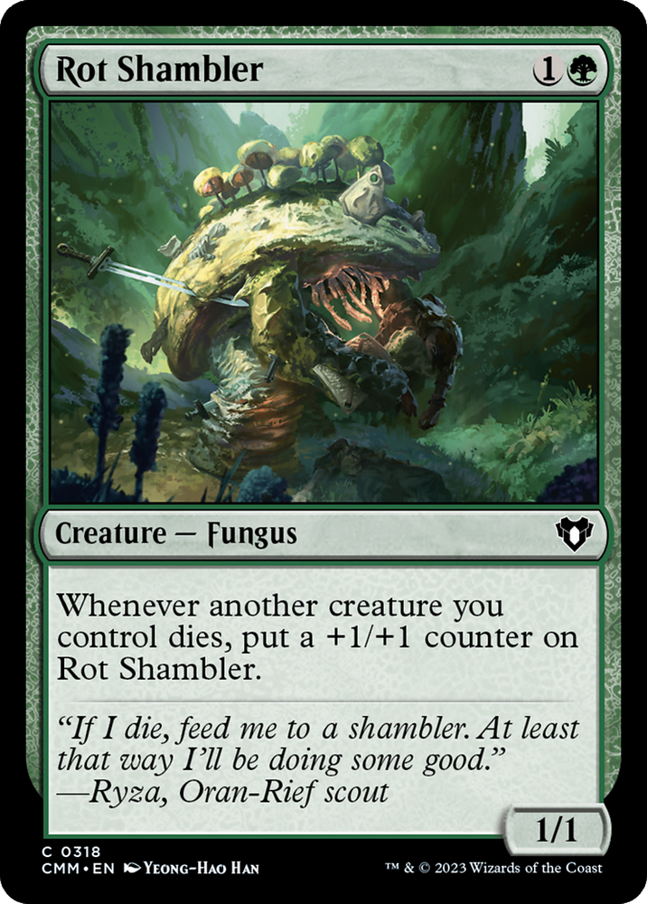 Magic | Rot Shambler [Commander Masters] | The Nerd Merchant