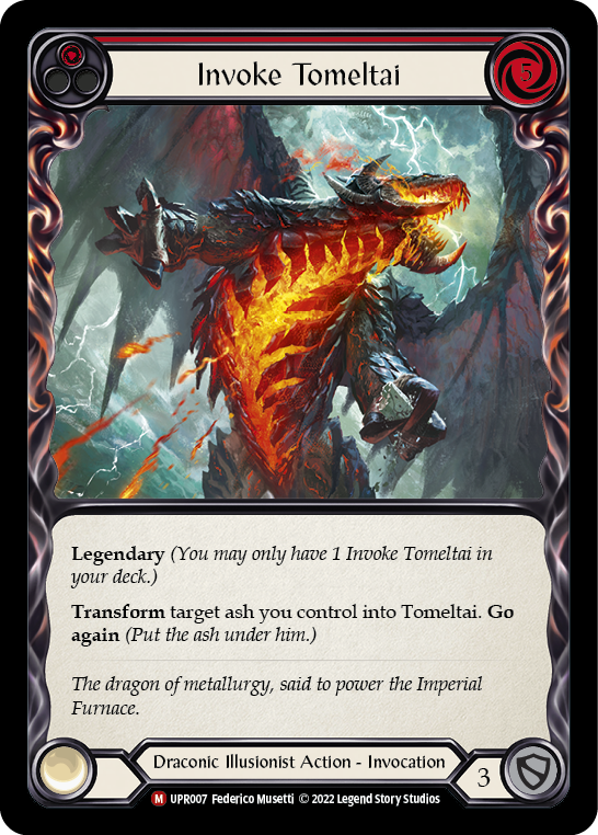 Flesh and Blood TCG | Invoke Tomeltai // Tomeltai [UPR007] (Uprising) | The Nerd Merchant