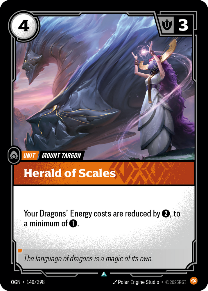Herald of Scales (Foil) - Origins #140