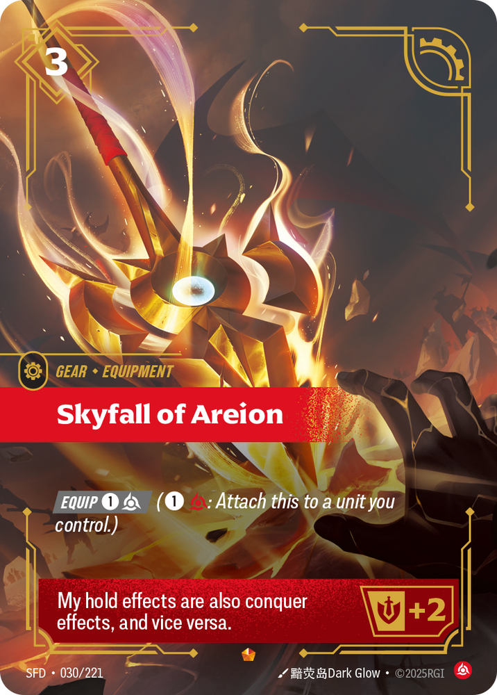 Skyfall of Areion (Foil) - Spiritforged #30