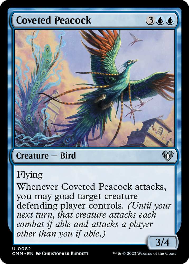 Magic | Coveted Peacock [Commander Masters] | The Nerd Merchant