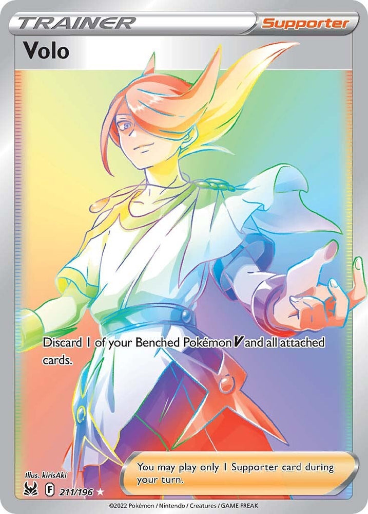 Pokemon | Volo (211/196) [Sword & Shield: Lost Origin] | The Nerd Merchant