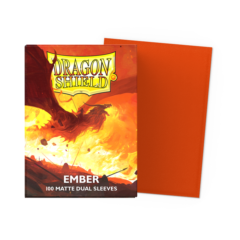 Dragon Shield 100-Count Box Dual Matte Ember