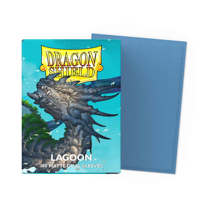 Dragon Shield 100-Count Box Dual Matte Lagoon