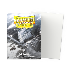 Dragon Shield 100-Count Box Dual Matte Snow