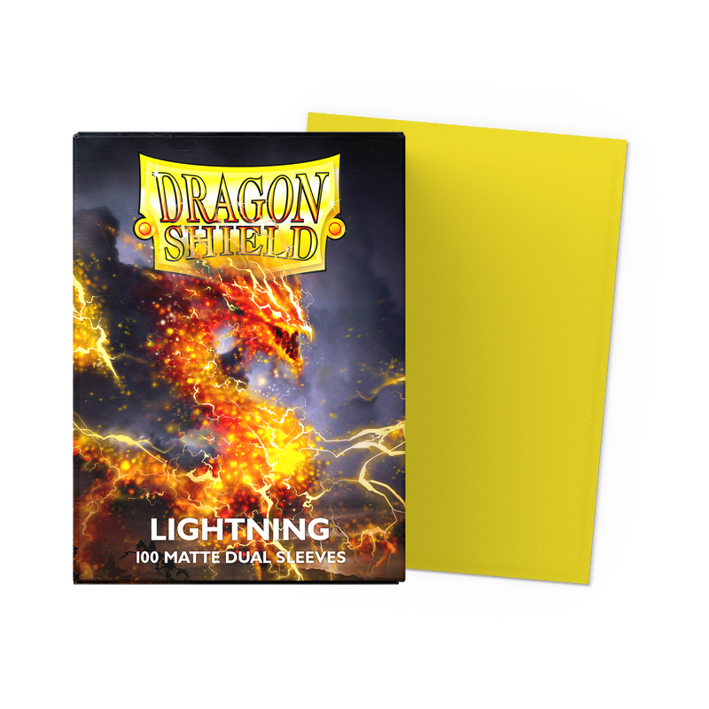 Dragon Shield 100-Count Box Dual Matte Lightning