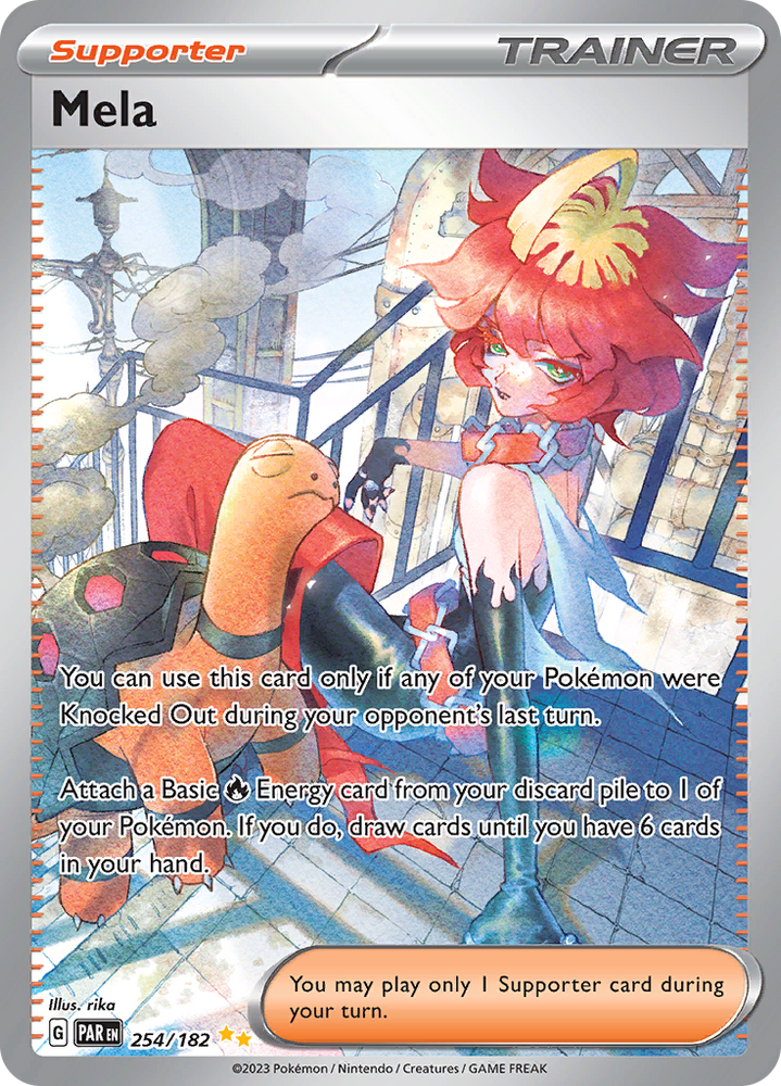 Pokemon | Mela (254/182) [Scarlet & Violet: Paradox Rift] | The Nerd Merchant