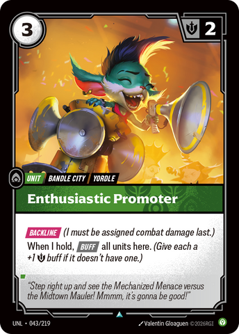 Enthusiastic Promoter - Unleashed (043/219)