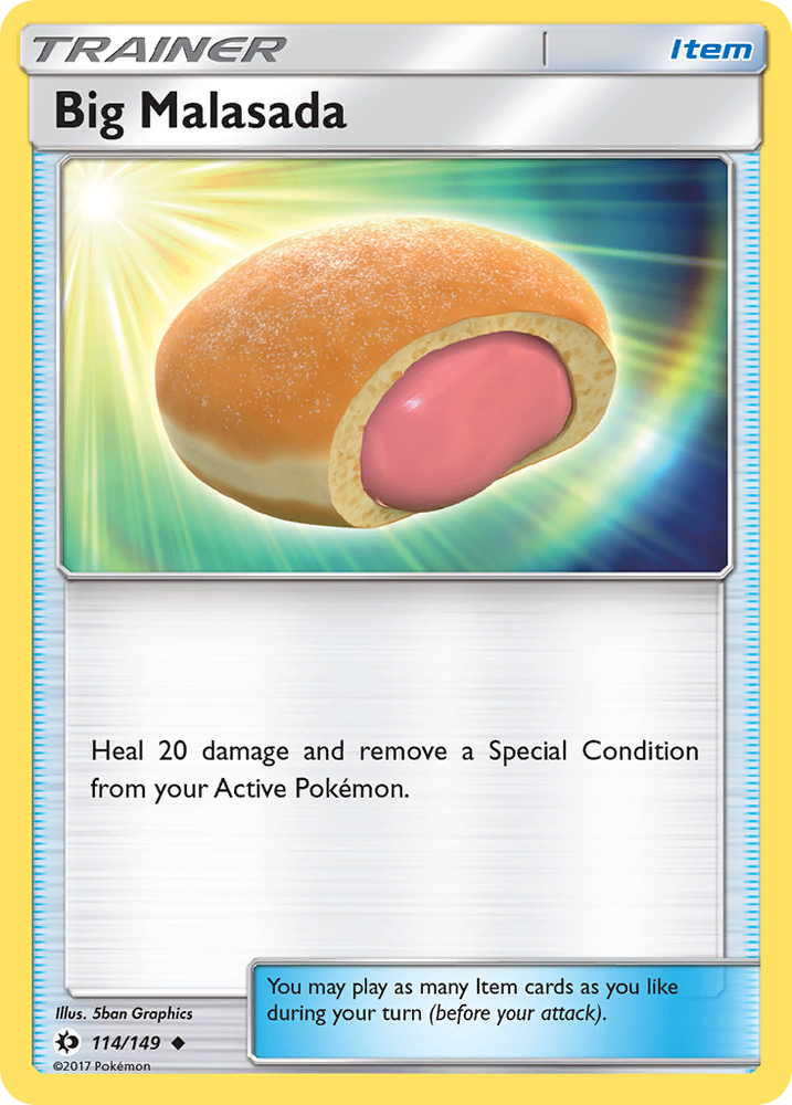 Pokemon | Big Malasada (114/149) [Sun & Moon: Base Set] | The Nerd Merchant