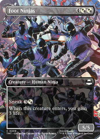 Magic | Foot Ninjas (Borderless) [Teenage Mutant Ninja Turtles] | The Nerd Merchant