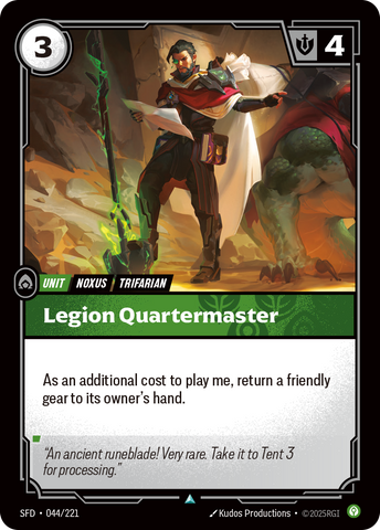 Legion Quartermaster (Foil) - Spiritforged #44