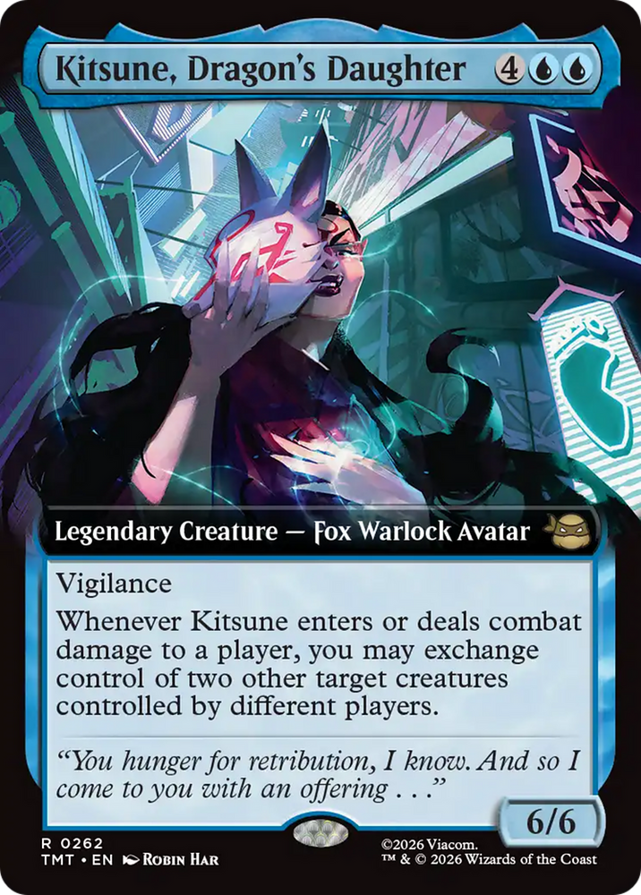 Magic | Kitsune, Dragon's Daughter (Extended Art) [Teenage Mutant Ninja Turtles] | The Nerd Merchant