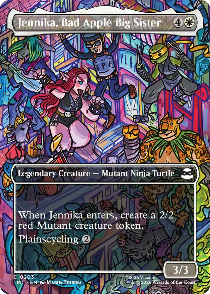 Magic | Jennika, Bad Apple Big Sister (Borderless) [Teenage Mutant Ninja Turtles] | The Nerd Merchant
