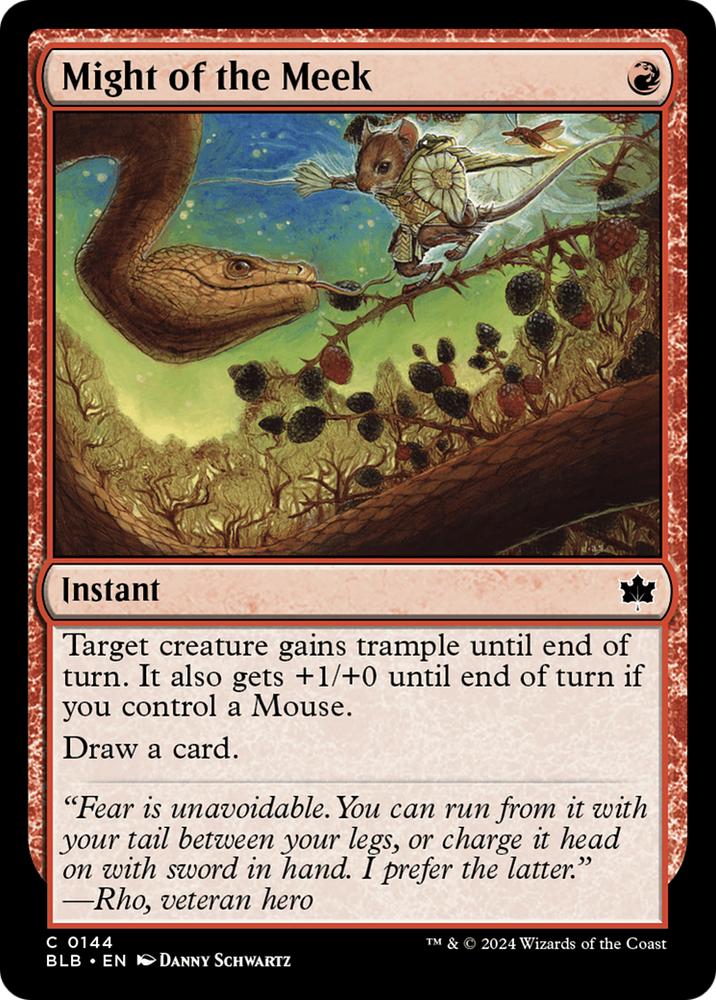 Magic | Might of the Meek [Bloomburrow] | The Nerd Merchant