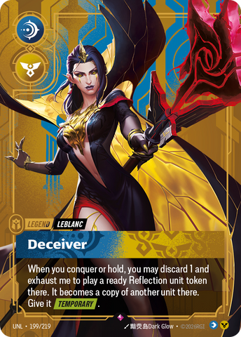 LeBlanc - Deceiver (Foil) - Unleashed (199/219)