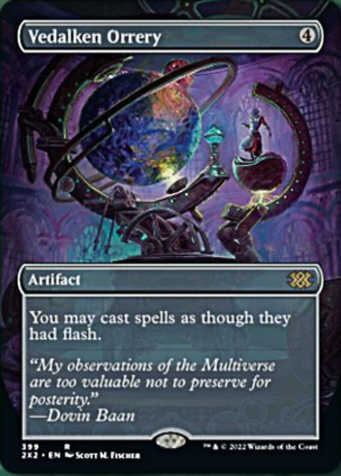 Magic | Vedalken Orrery (Borderless Alternate Art) [Double Masters 2022] | The Nerd Merchant