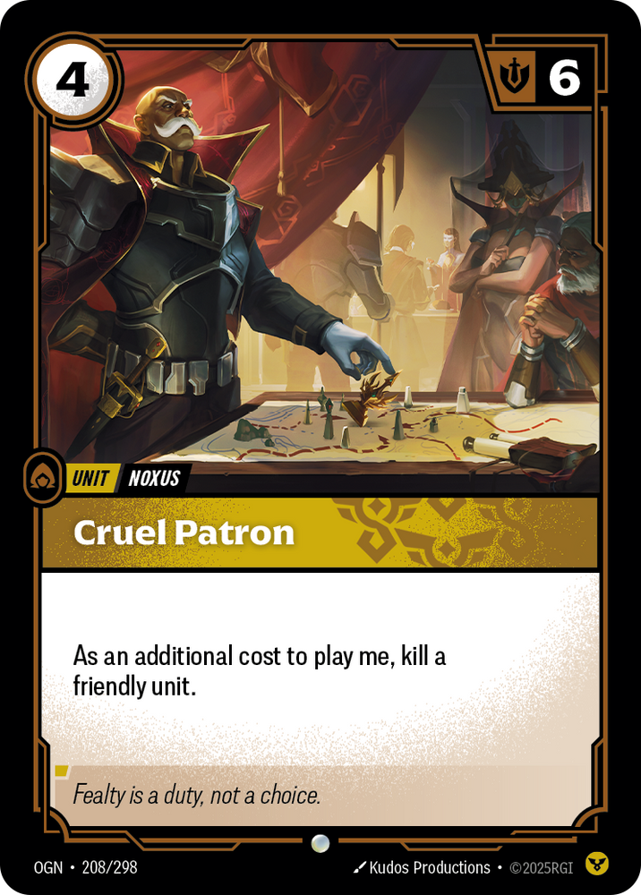 Cruel Patron - Origins #208