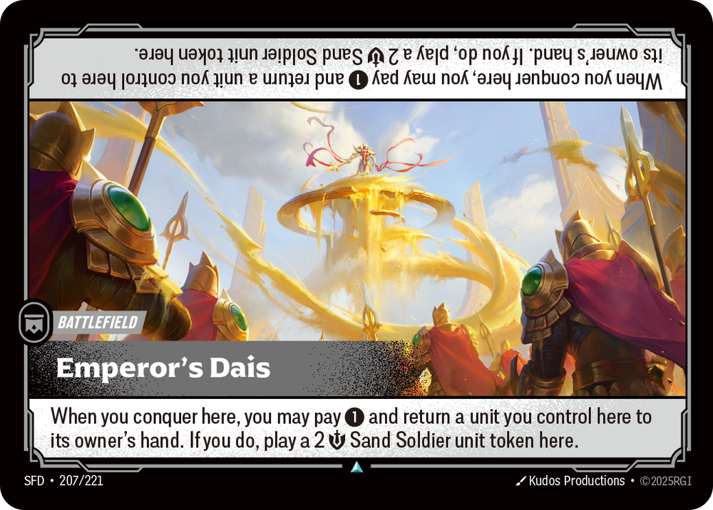 Emperor's Dais (Foil) - Spiritforged #207