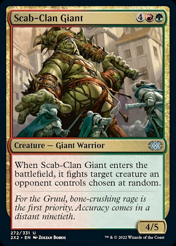 Magic | Scab-Clan Giant [Double Masters 2022] | The Nerd Merchant
