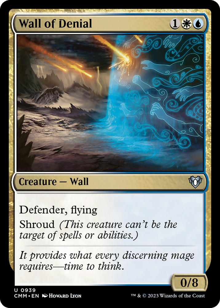 Magic | Wall of Denial [Commander Masters] | The Nerd Merchant