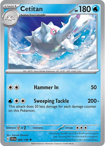 Pokemon | Cetitan (060/198) [Scarlet & Violet: Base Set] | The Nerd Merchant