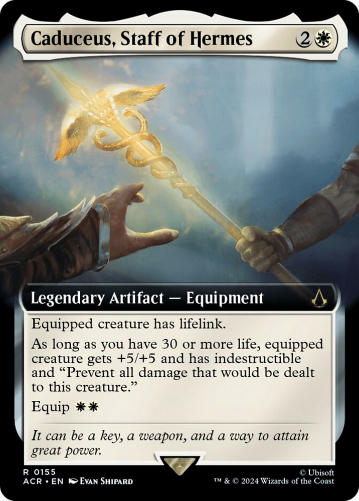 Magic | Caduceus, Staff of Hermes (Extended Art) [Assassin's Creed] | The Nerd Merchant