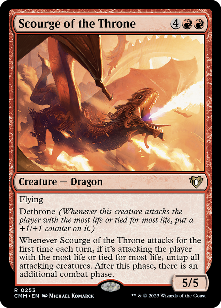 Magic | Scourge of the Throne [Commander Masters] | The Nerd Merchant
