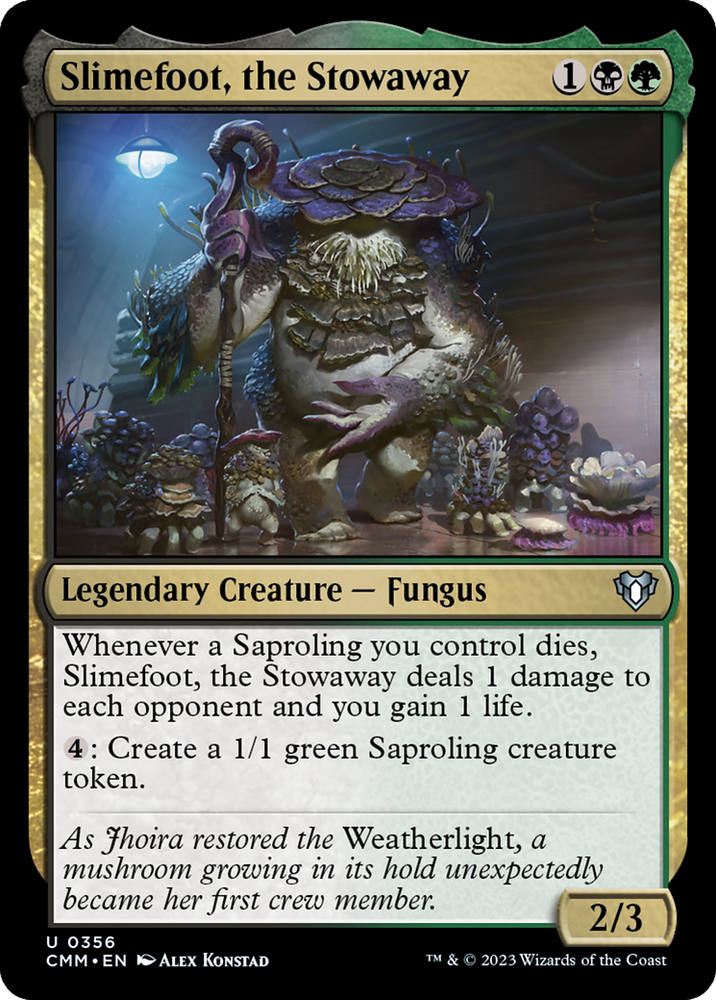 Magic | Slimefoot, the Stowaway [Commander Masters] | The Nerd Merchant