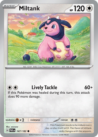 Pokemon | Miltank (147/182) [Scarlet & Violet: Paradox Rift] | The Nerd Merchant