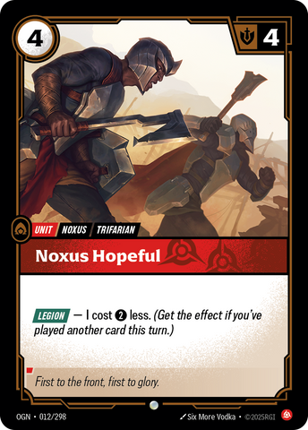 Noxus Hopeful - Origins #12