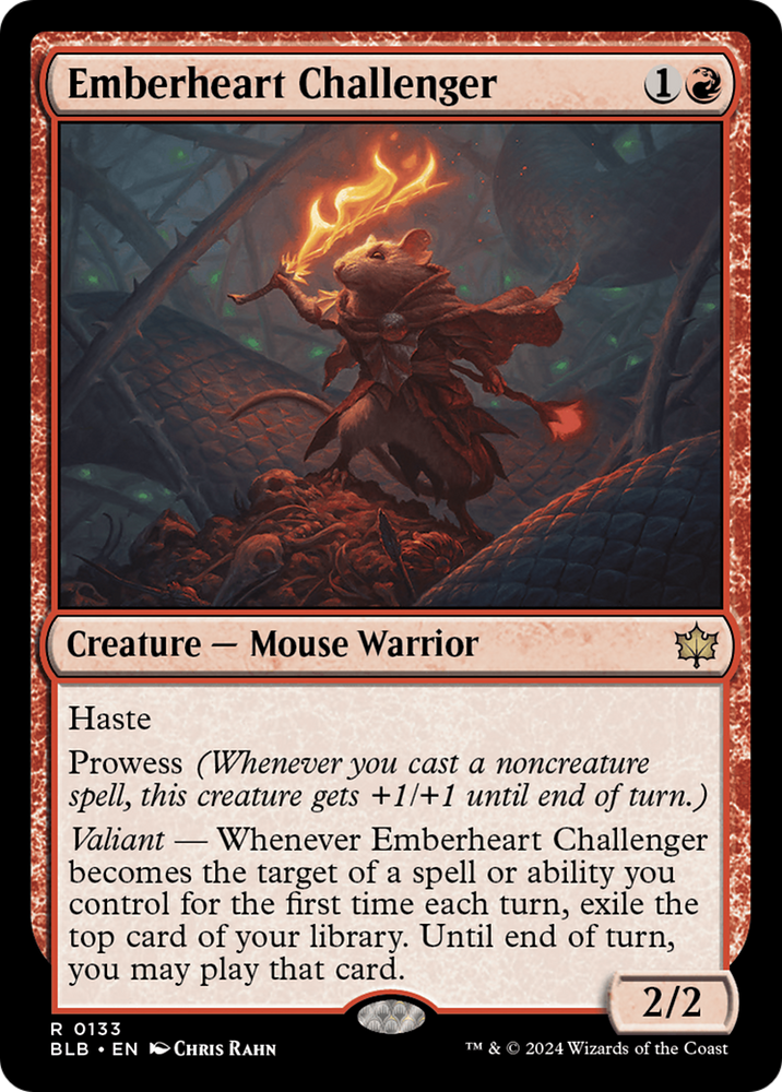 Magic | Emberheart Challenger [Bloomburrow] | The Nerd Merchant