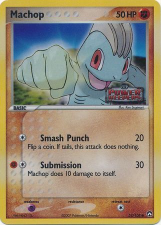 Pokemon | Machop (53/108) (Stamped) [EX: Power Keepers] | The Nerd Merchant