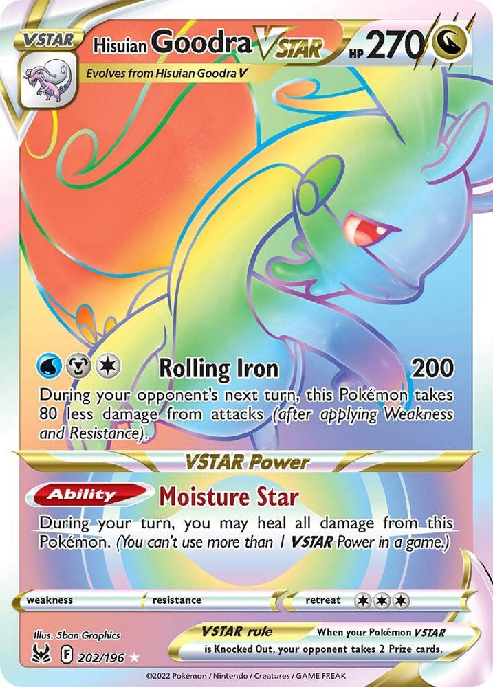 Pokemon | Hisuian Goodra VSTAR (202/196) [Sword & Shield: Lost Origin] | The Nerd Merchant