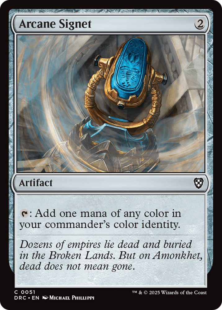 Magic | Arcane Signet [Aetherdrift Commander] | The Nerd Merchant