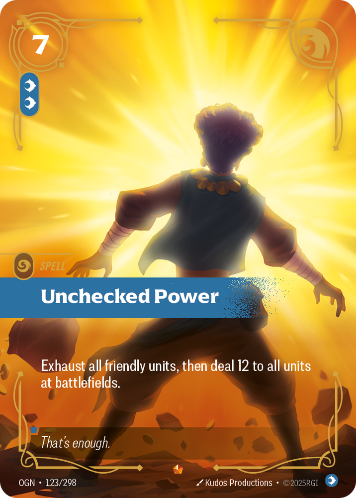 Unchecked Power (Foil) - Origins #123