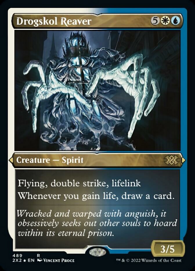 Magic | Drogskol Reaver (Foil Etched) [Double Masters 2022] | The Nerd Merchant