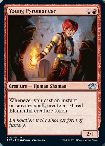 Magic | Young Pyromancer [Double Masters 2022] | The Nerd Merchant