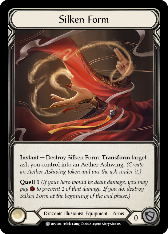 Flesh and Blood TCG | Silken Form [UPR004] (Uprising) | The Nerd Merchant