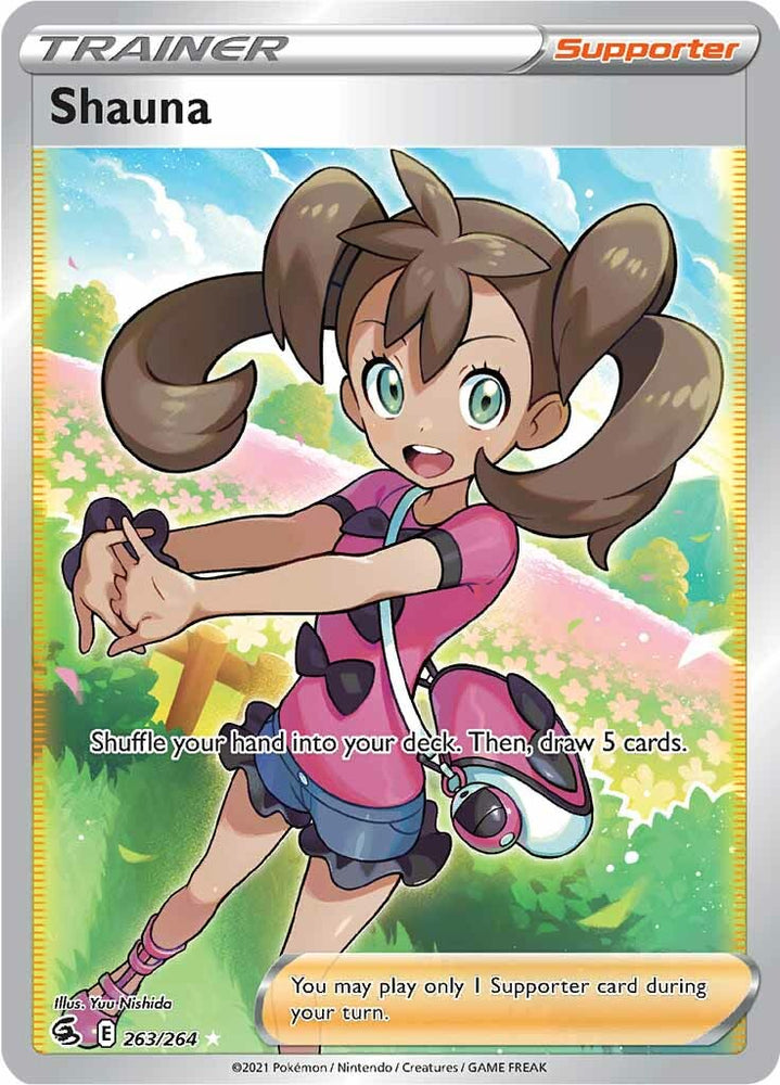 Pokemon | Shauna (263/264) [Sword & Shield: Fusion Strike] | The Nerd Merchant