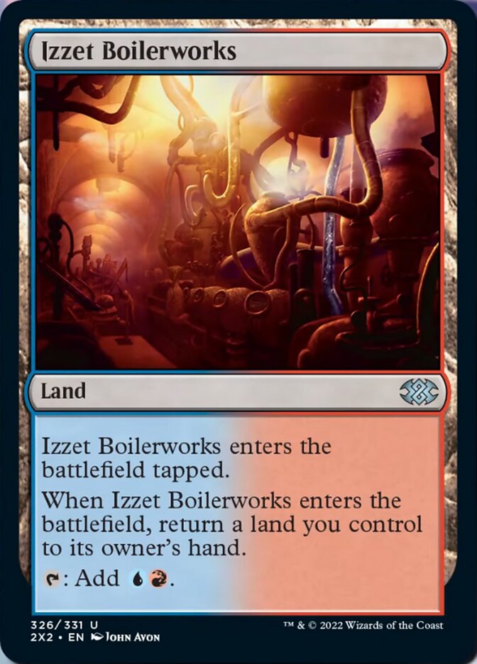 Magic | Izzet Boilerworks [Double Masters 2022] | The Nerd Merchant