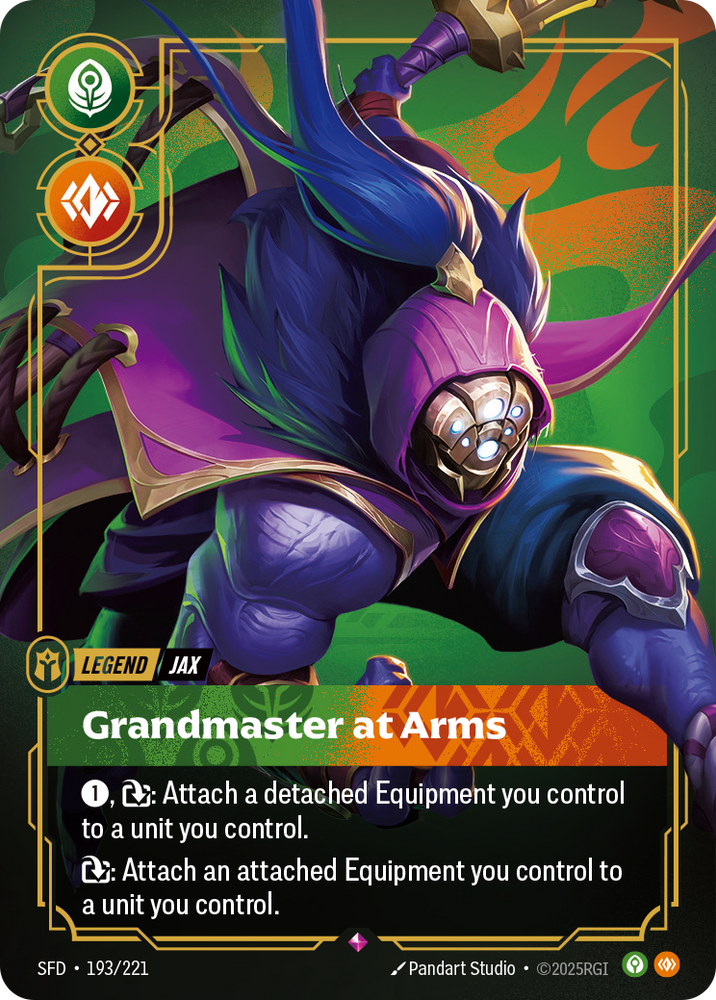 Grandmaster at Arms (Foil) - Spiritforged #193